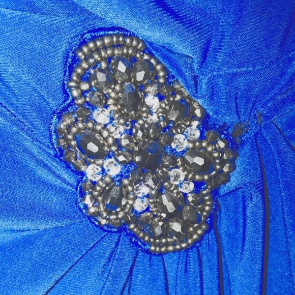 Mes Amie Boutique formal gown size 10 Very good condition Ankle Length - Picture 4 of 6